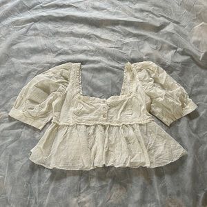 ❌SOLD❌ Free People • Babydoll Top